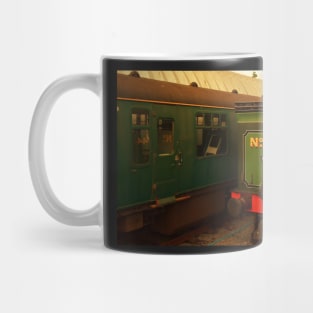 A view of North Weald railway station Mug